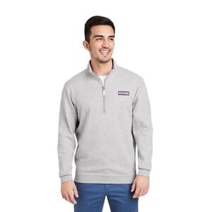 Vineyard Vines Men's Gray Quarter Zip Pullover Sweatshirt Size M